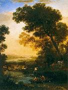 Claude Lorrain Ideal Landscape with The Flight into Egypt china oil painting artist